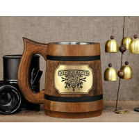 Dungeons master beer mug