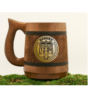 Groomsmen Beer Gift, Personalized Engraved Mug 