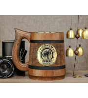 Thor Groomsmen Beer Mug, Avengers Wedding 