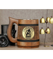 Avengers Beer Mug, Groomsmen Stein