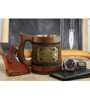 Celtic Beer Stein Personalized Groomsmen Stein