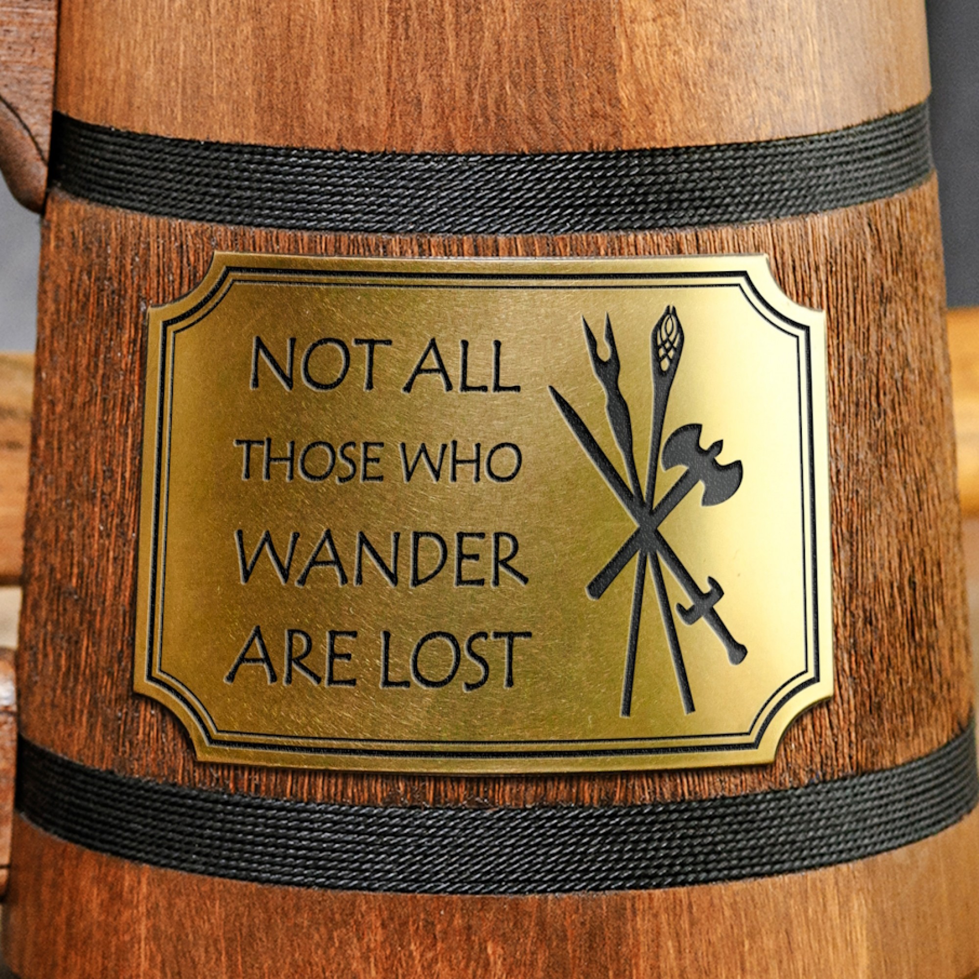 Lord of the Rings LotR - Not all those who wonder are lost - 20 oz